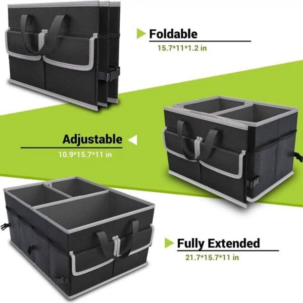 Compact Car Trunk Organizer - Image 3