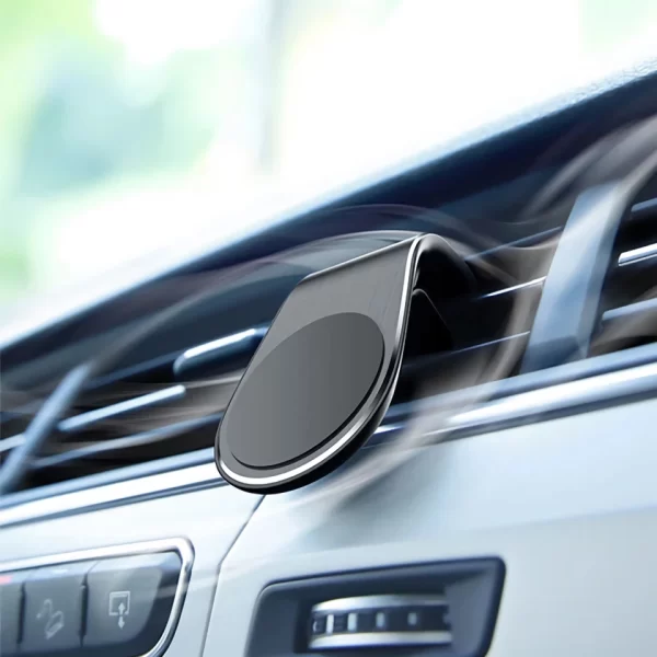 Magnetic Car Phone Holder Mount Clip for Air Vent – Compatible with iPhone & Android