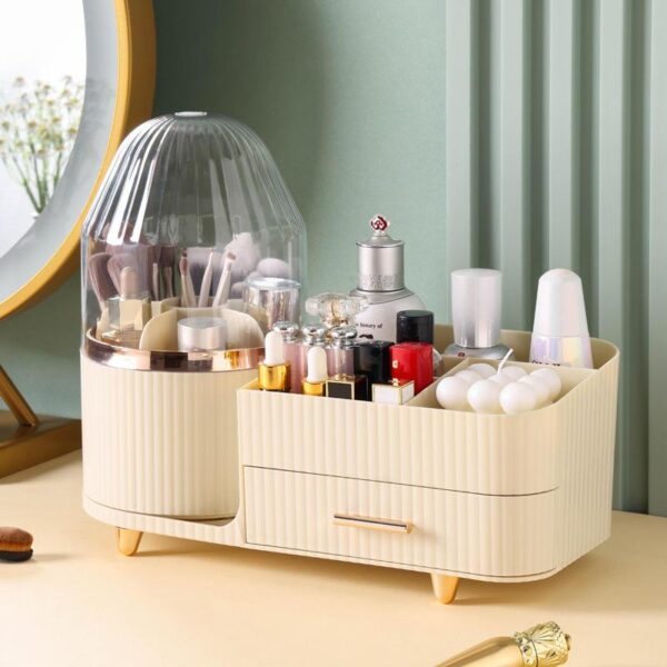 360° Rotating Makeup Organizer