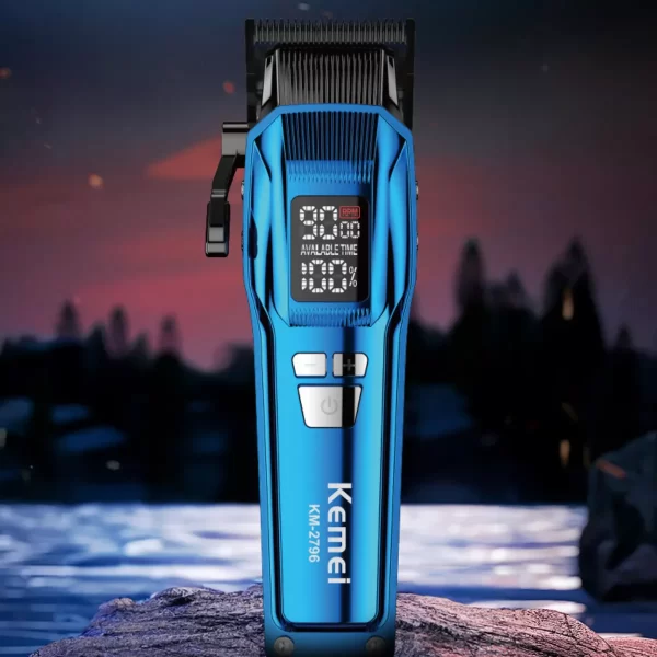 Professional Cordless Hair Trimmer with Zero Gapped Blade and Fast Motor