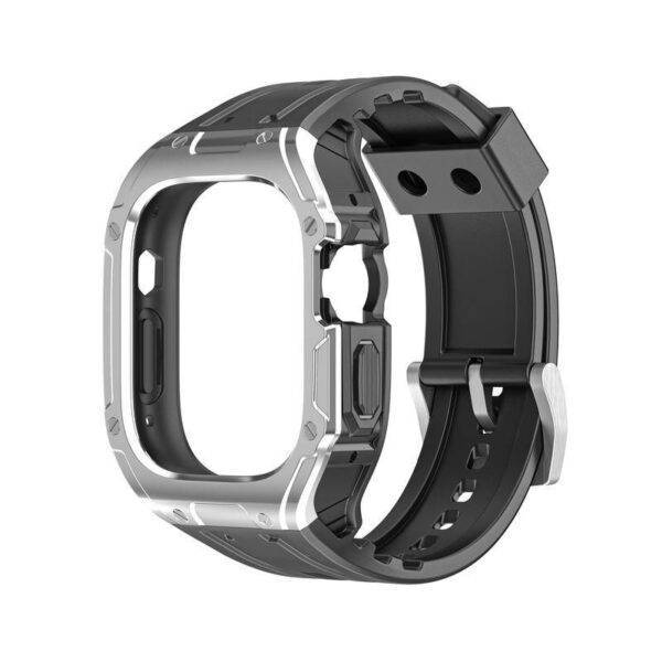 Apple Watch Ultra 49mm Sport Silicone Strap & PC Case Kit