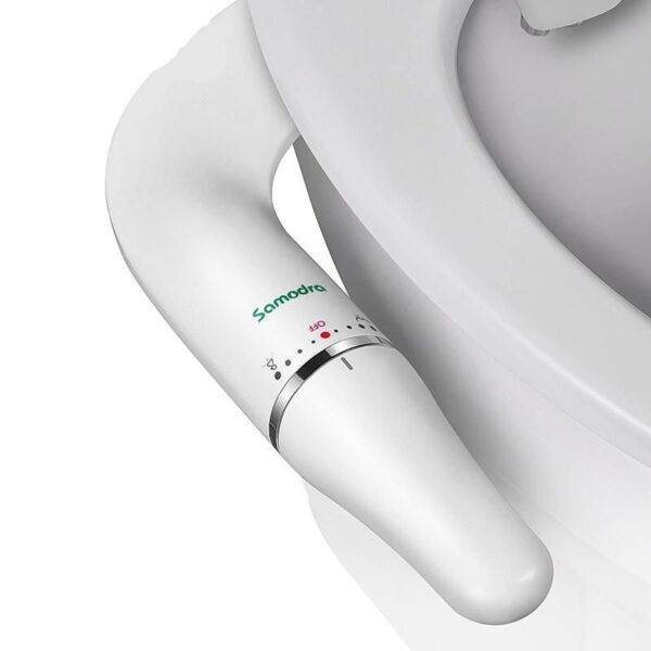 Ultra-Slim Dual-Function Bidet Toilet Seat Attachment
