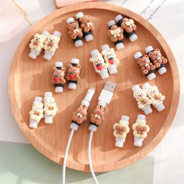Cute Cartoon Cable Protector & Organizer