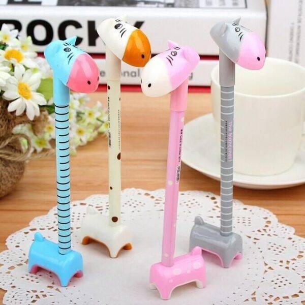 Adorable Animal-Shaped Ballpoint Pens Set