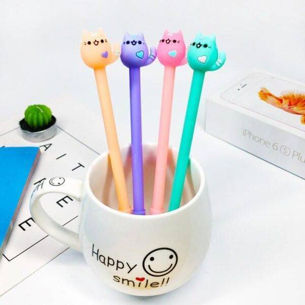 Kawaii Love Cat Gel Pens