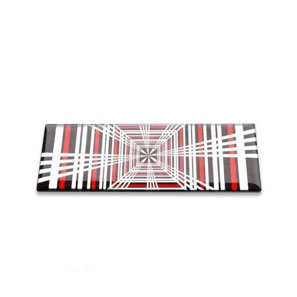 PLAID Emblem Car Sticker for Electric Vehicles