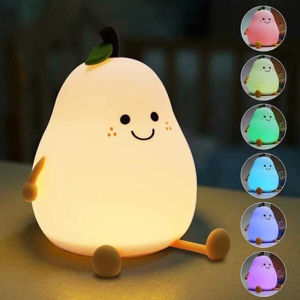 Adorable Pear-Shaped Night Light