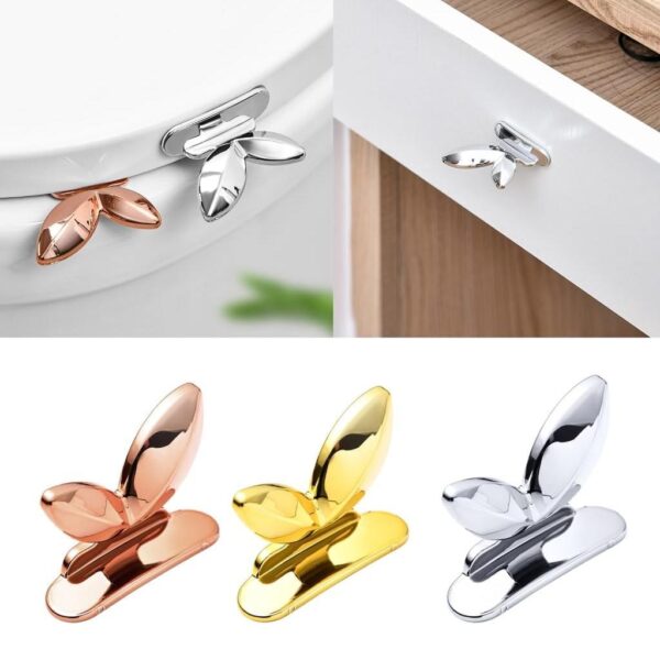 Hands-Free Toilet Seat Lifter Handle