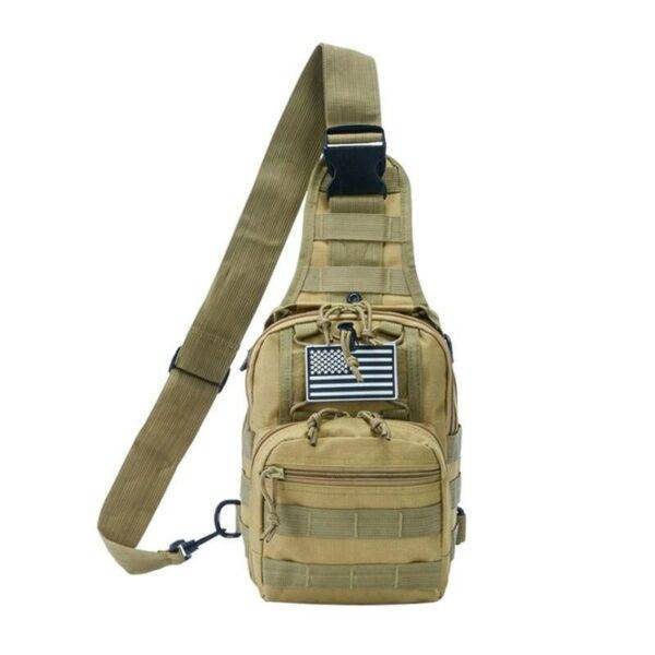Men's Tactical Multi-Use Chest Bag for Outdoor Adventures