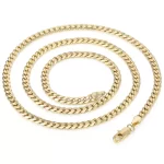 Gold Cuban Link Chain Necklace for Men