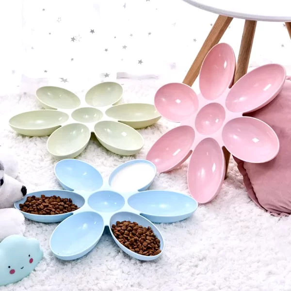 6-in-1 Pet Feeder & Water Bowl Set