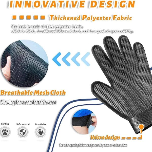 Pet Grooming and Deshedding Glove - Image 5