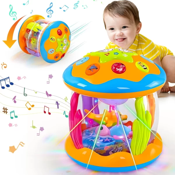 Musical Light-Up Tummy Time Toy