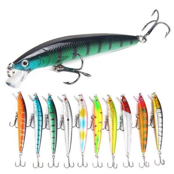 10-Piece Fishing Lure Set