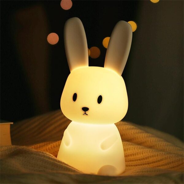 Charming Rabbit LED Night Light