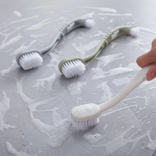 Double-Ended Shoe Cleaning Brush Kit