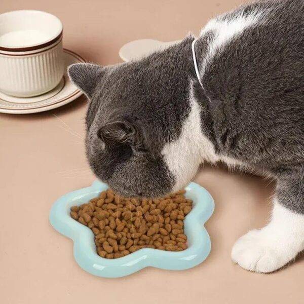 Cute Cartoon Ceramic Pet Bowl