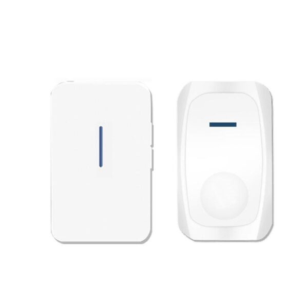 Wireless Battery-Free WiFi Doorbell with Voice Change & Kinetic Chime
