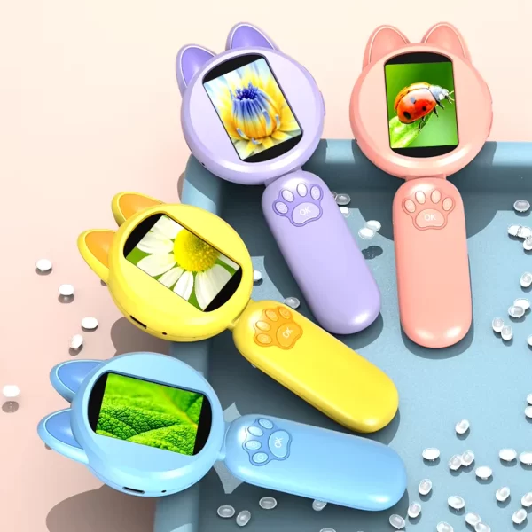 Portable Digital Pocket Microscope for Kids