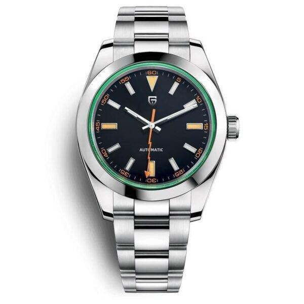 Luxury Green Sapphire Glass Automatic Mechanical Watch