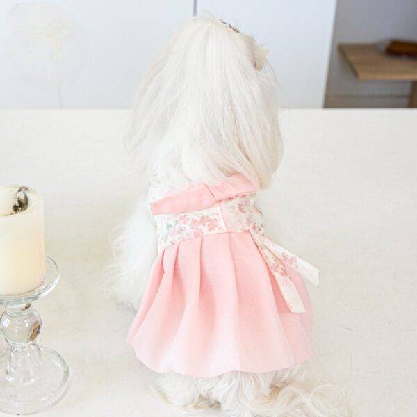 Floral Summer Dress for Small Dogs