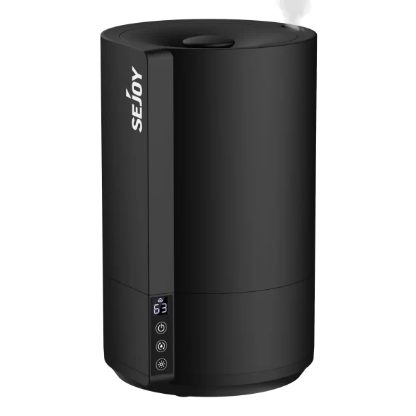 3.5L Quiet Cool Mist Humidifier for Large Room with Essential Oil Diffuser