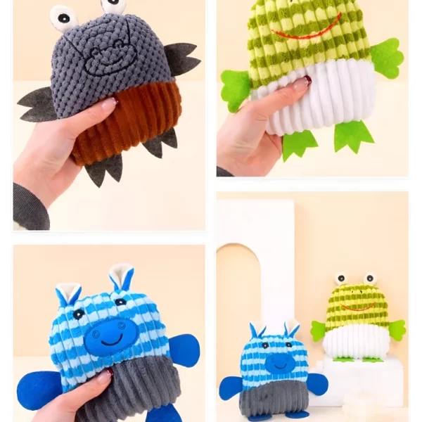 Interactive Plush Cat & Dog Toy with Sound - Image 5