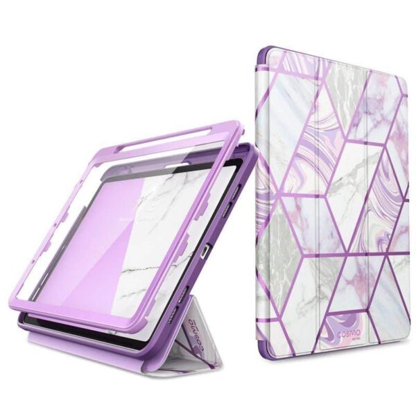 10.9" iPad Air Trifold Case with Screen Protector and Pencil Holder