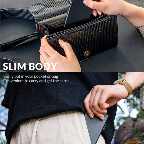 RFID Blocking Pop-Up Card Wallet - Image 4