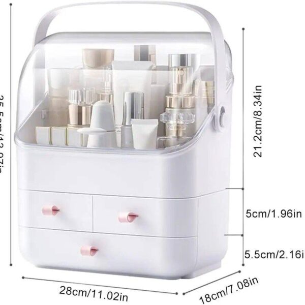 Elegant Cosmetic Storage Box - Image 3