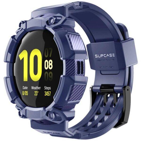 Rugged Protective Case with Strap for Samsung Galaxy Watch Active 2 (44mm)